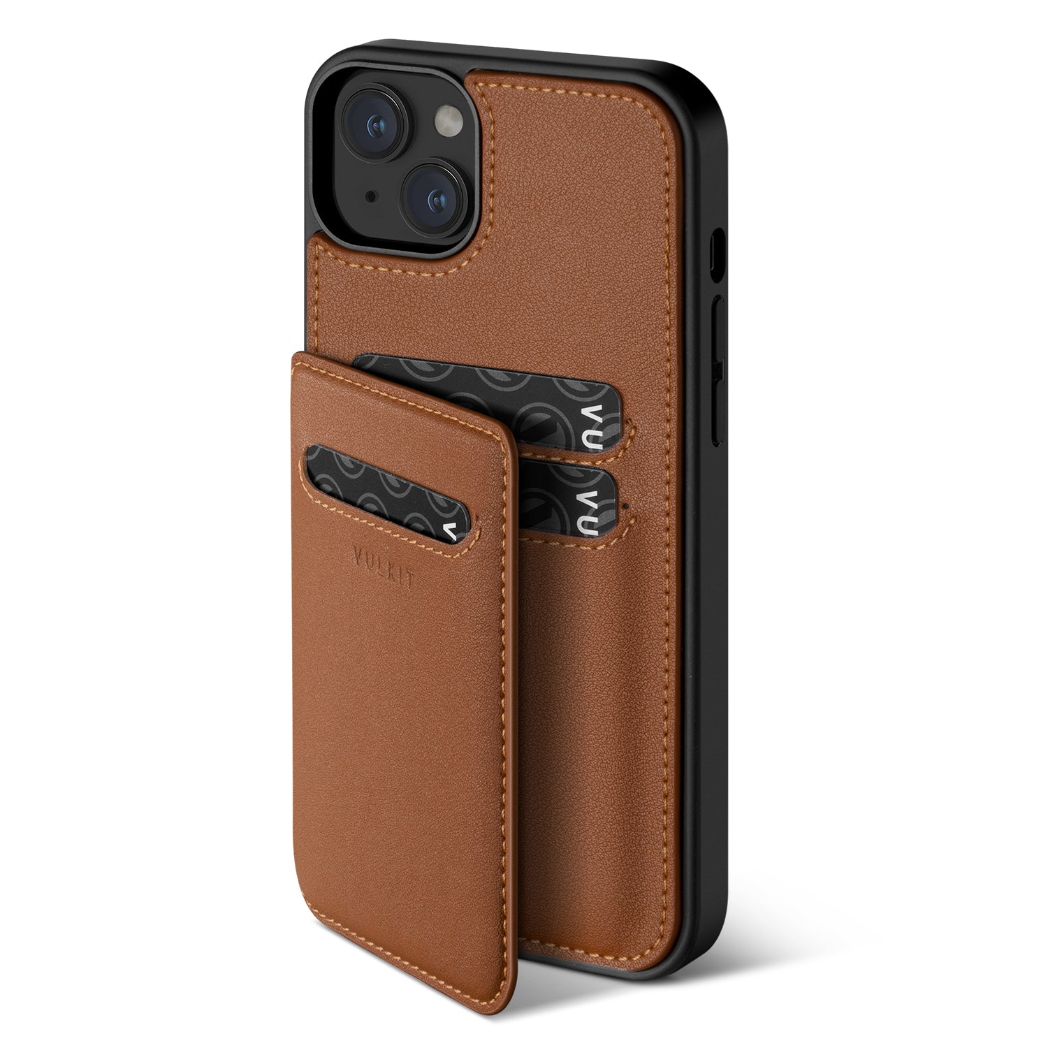 Leather Flip Wallet Case